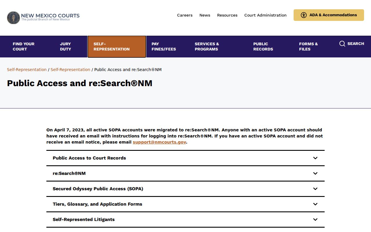 Hobbs residents directory New Mexico Courts public access information